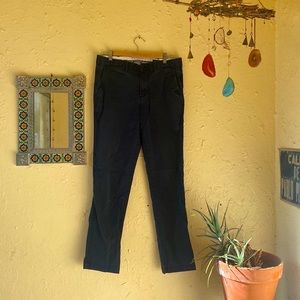 Cremieux Mens Navy Slacks 32x 32